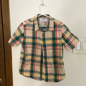 Boys Old Navy Short-sleeve button up shirt small